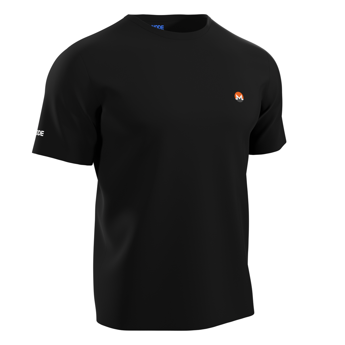 Black t-shirt with the Monero logo.